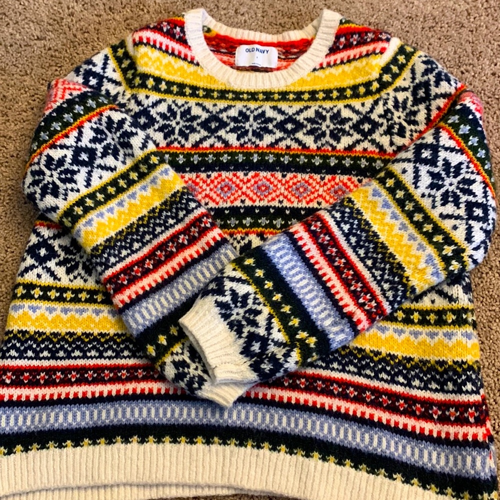 Patterned Winter Sweater